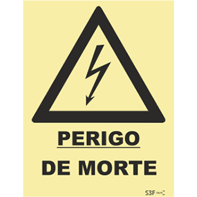 Sinal de Perigo de Morte image