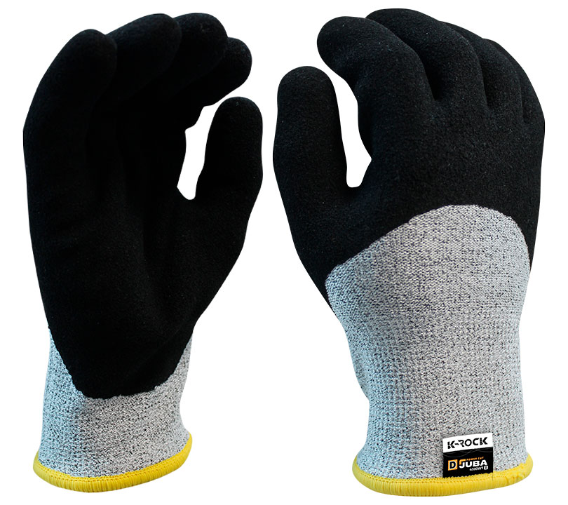 Luva de fibra K-ROCK� s/costuras c/espuma micro nitrilo image