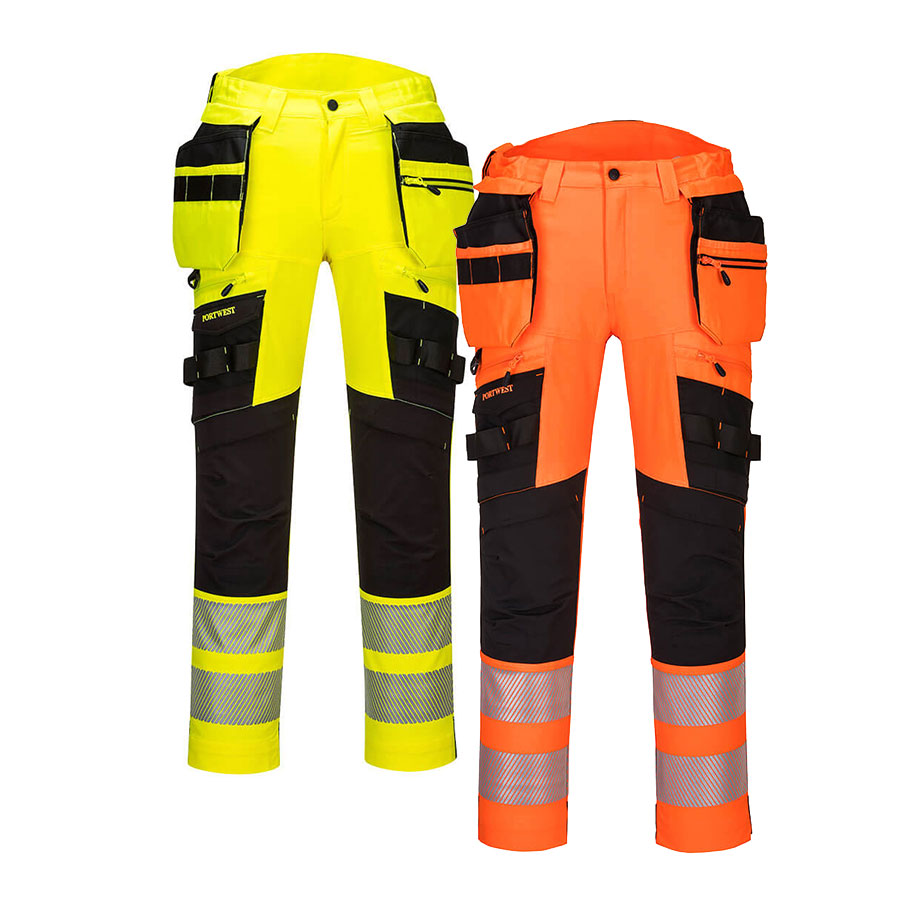 Cal�as de bolso com estojo remov�vel de alta visibilidade DX4 image