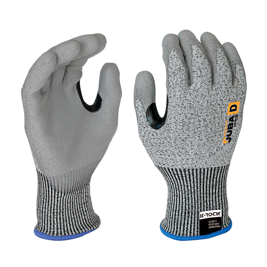 Luva de fibra t�xtil K-Rock, revestida c/ PU na palma image
