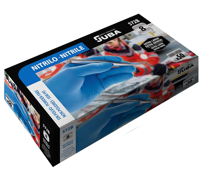 LUVA EM NITRILO EMERG�NCIA T�CNICA image