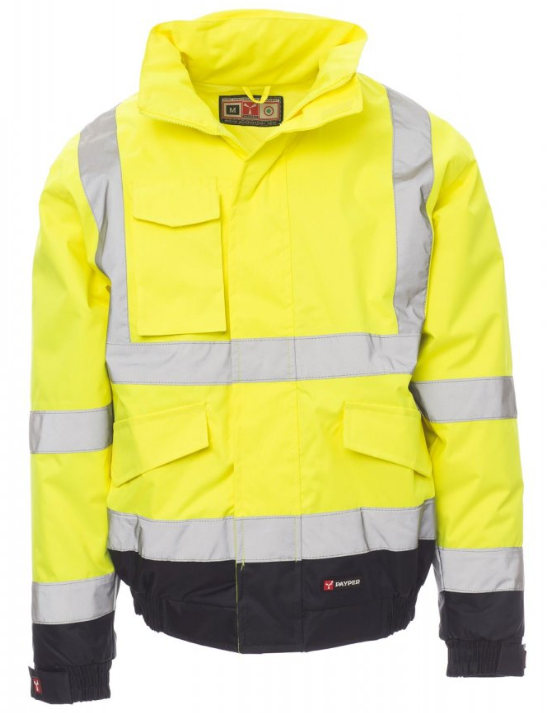 Blus�o Bicolor AV C/Faixas Refletoras Modelo Paddock image