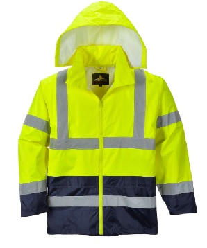 Casaco Alta Visibilidade Imperme�vel Bicolor 100% Poly�ster Recoberto image