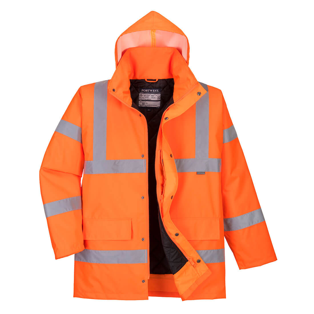 Parka de tr�fego de alta visibilidade image