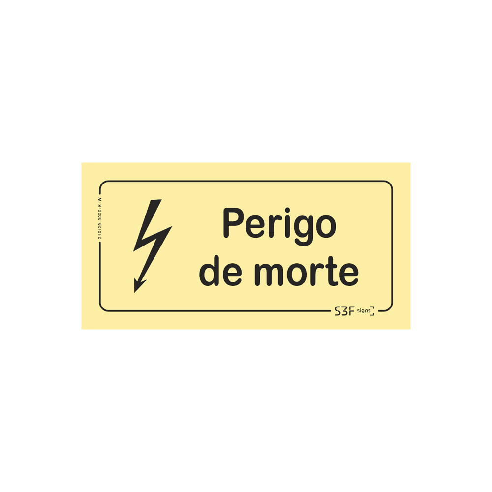 Sinal de perigo de alta tens�o, perigo de morte image