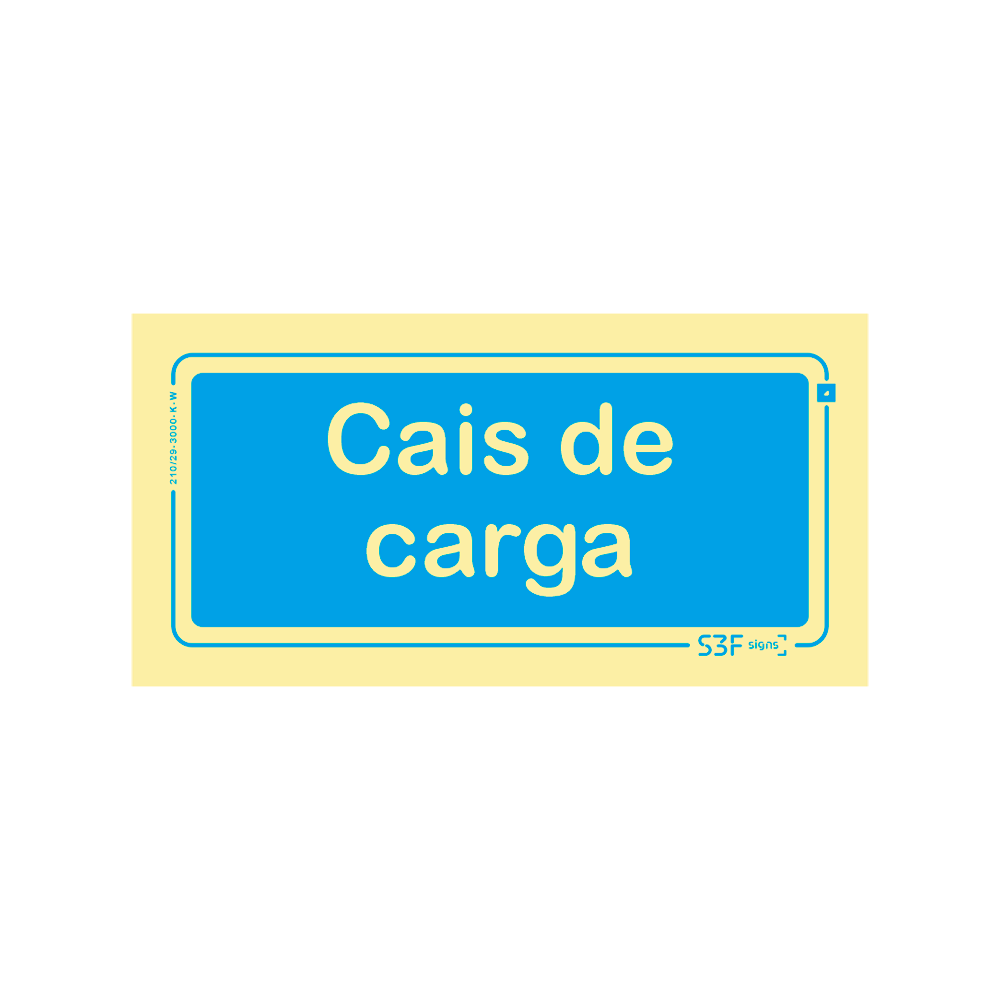 Sinal de informa��o de cais de carga image
