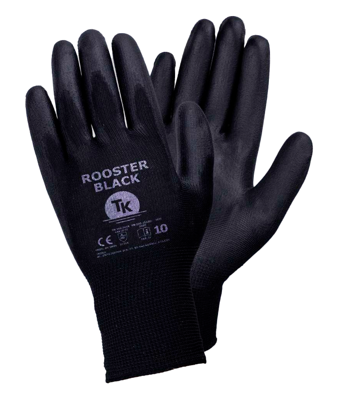 Luva poliester recoberta a PU image