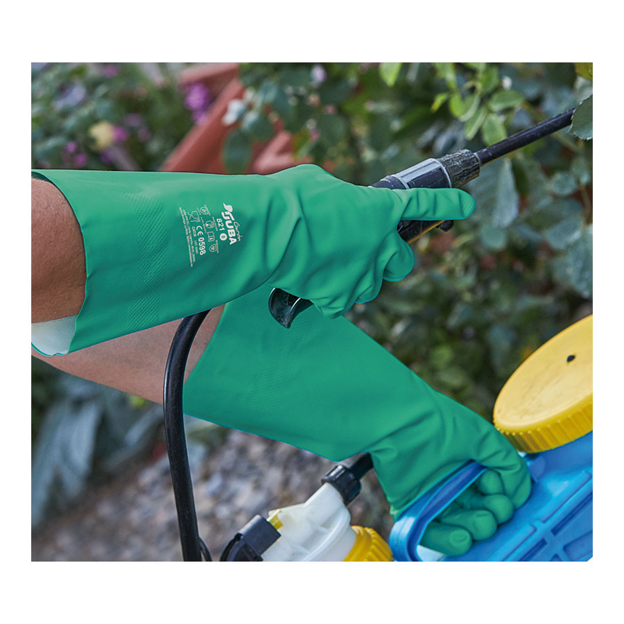 Luva de Nitrilo verde Garden image