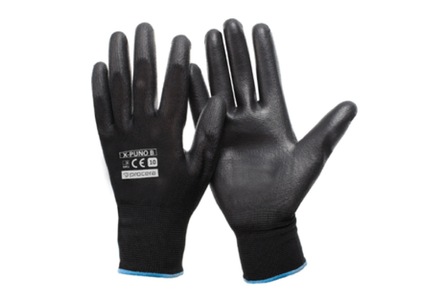 Luva de Nylon recoberta a PU image