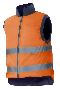 Colete Acolchoado Revers�vel Alta Visibilidade image