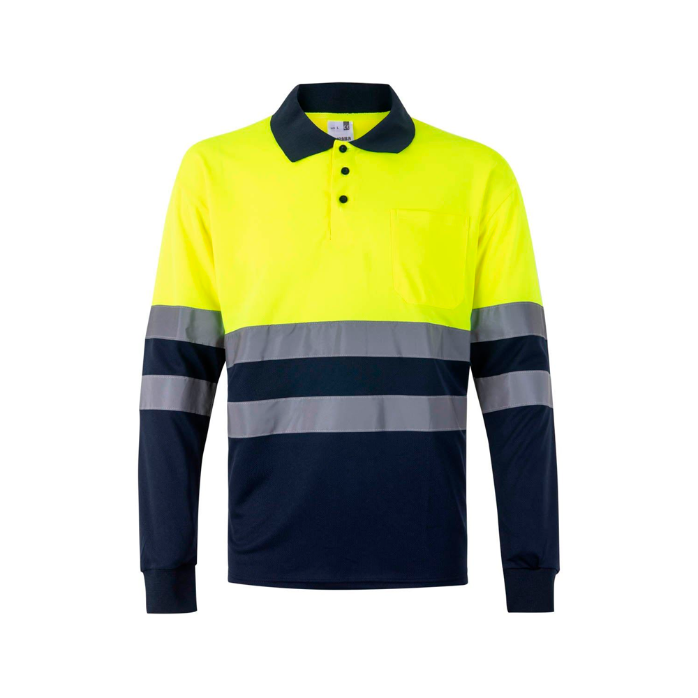 Polo Bicolor de Manga Comprida AV image