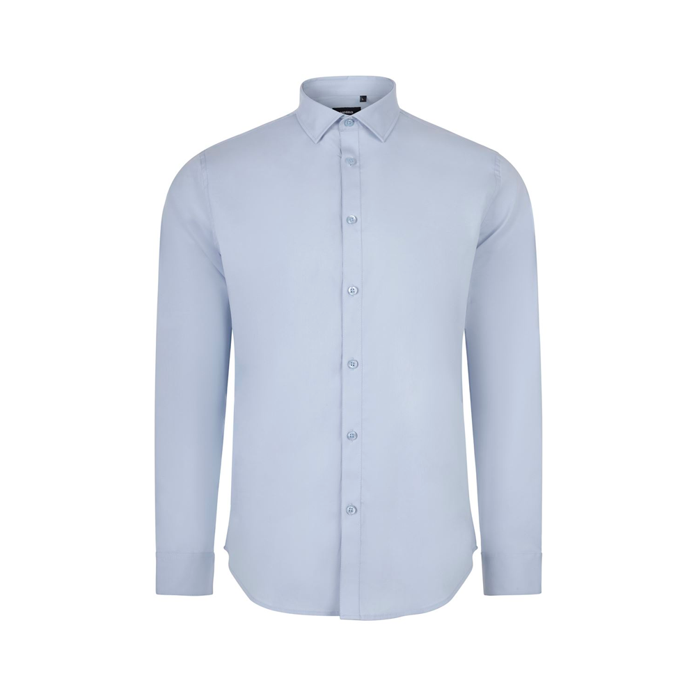 Camisa manga comprida el�stica Homem image