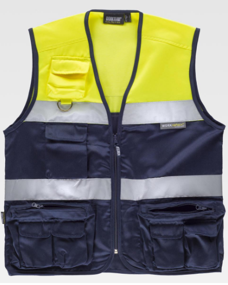 Colete Alta Visibilidade Multibolsos image