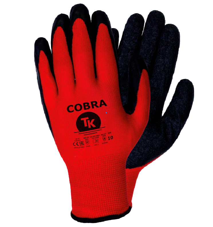 Luva de Nylon Revestida a Latex - Modelo COBRA image