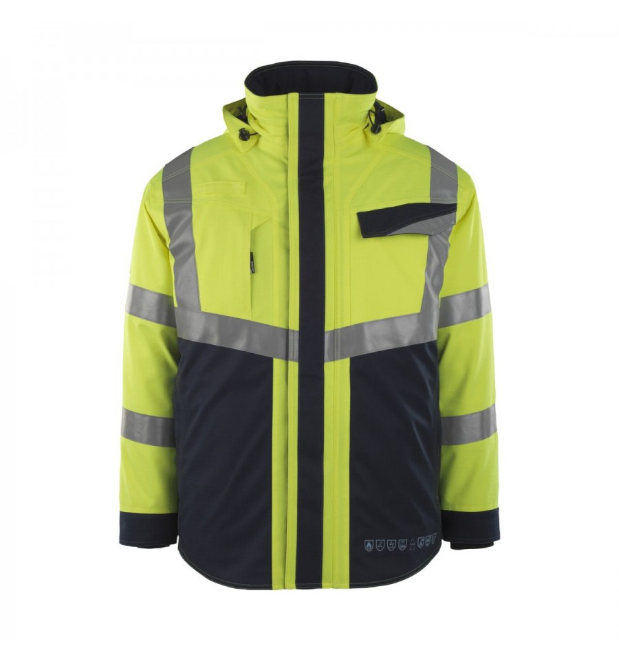 Casaco imperme�vel AV c/ fitas refletoras-EMMEN multinorma image