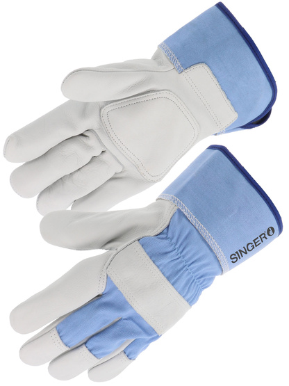 Luva c/Palma em couro bovino.Tipo americano.Refor�o na palma image