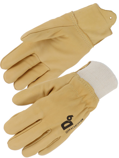 Luva em pele bovina Hidrofugada. 100% forrada c/ Kevlar�. image