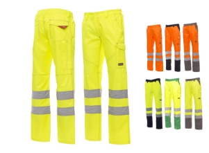 Cal�a Alta Visibilidade Unissexo Tripla Costura Modelo Charter